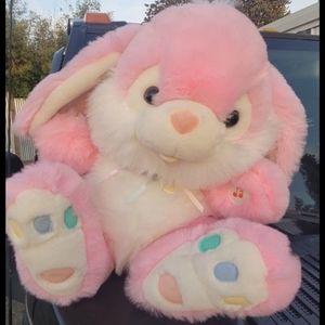 Pink Large Bunny Plush Toy